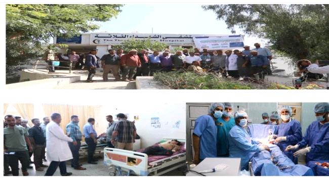 
                     مؤسسة الشعيب الخيرية تدشن المخيم الطبي الجراحي المجاني في مستشفى الشهداء الثلاثة
