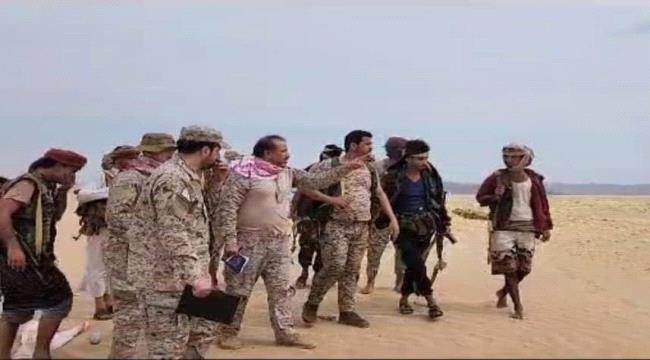 
                     فريق عسكري من قوات التحالف يزور قوات الجيش الوطني في المحور الشمالي