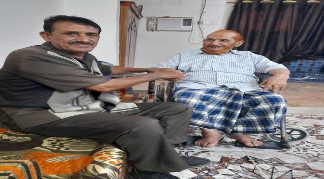 
                     رئيس هيئة رعاية اسر الشهداء والمناضلين يزور اللواء المناضل علي الغسيلي