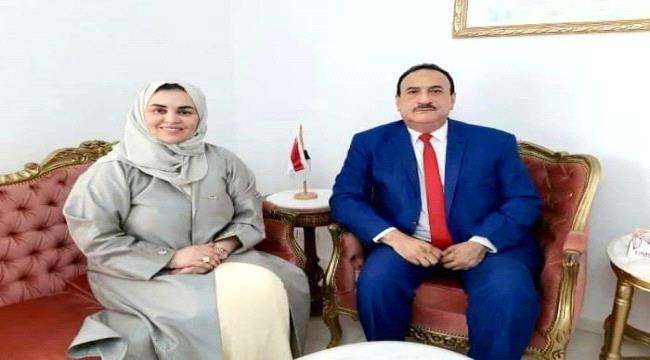 
                     عميد السلك الدبلوماسي يستقبل سعادة سفيرة دولة الامارات العربية المتحدة الشقيقة