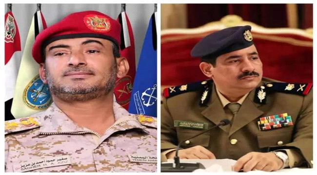 
                     وزير الداخلية يجري اتصالاً هاتفياً برئيس هيئة الأركان العامة 
