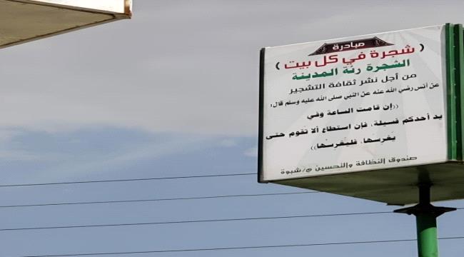 
                     صندوق تحسين شبوة يطلق مبادرة : شجرة في كل بيت 